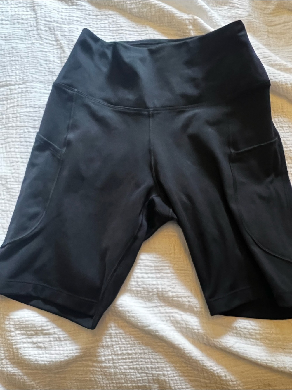Nike Black High-Rise Pocket Bike Running Shorts